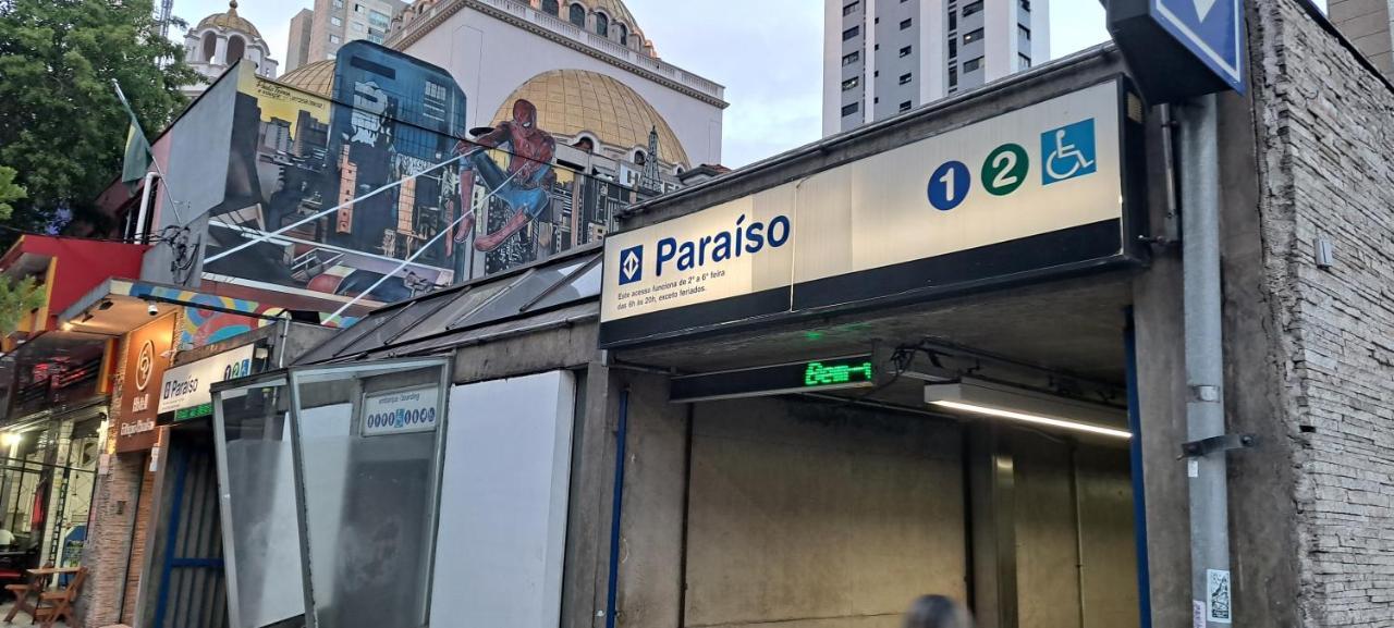 Paraiso 12 - Studio Terreo No Metro Paraiso Apartamento São Paulo